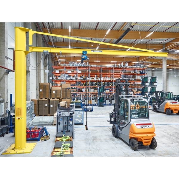 德馬格立柱式懸臂起重機-台灣科尼起重機設備有限公司