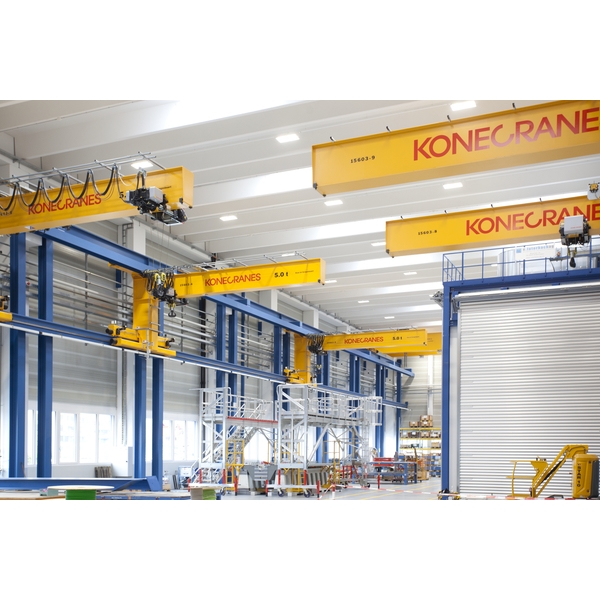 科尼起重機量身打造起重系統，助 Burckhardt Compression 提升組裝效率 三分之一