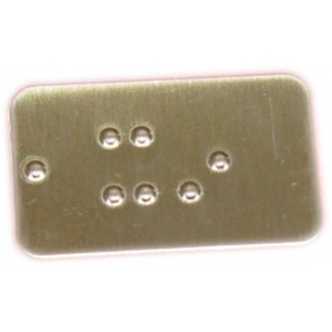 電梯上下按鈕點字板-不銹鋼-家葳企業有限公司