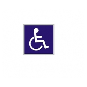 電梯輪椅標示牌(鋁板)貼紙-家葳企業有限公司