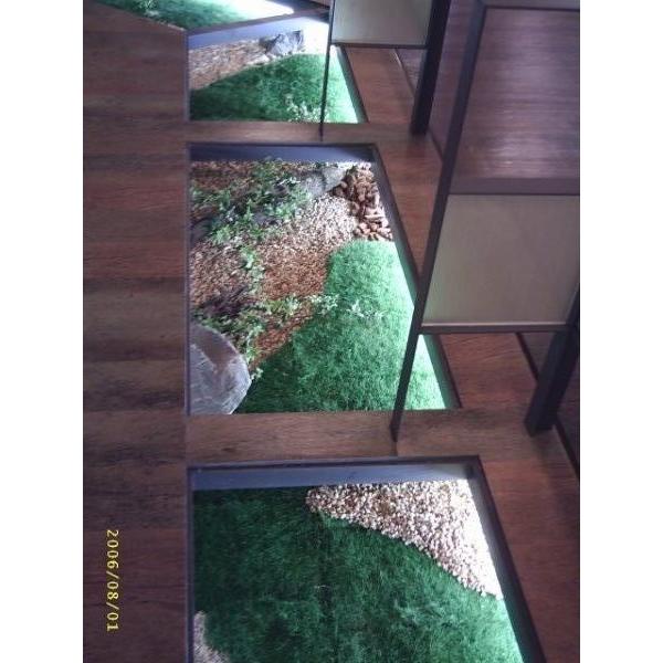 地板人工植栽裝飾