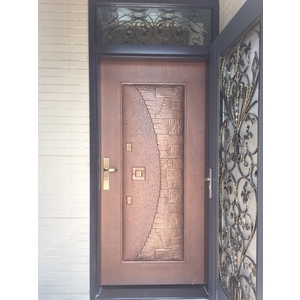 開天玻纖銅雕門-金世興門窗行