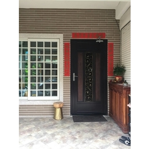 雙色鍛造紗門-金世興門窗行