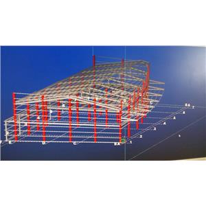 鋼構工程結構圖-頂鉅鋼鐵有限公司
