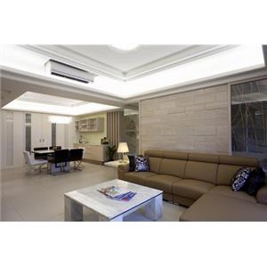 簡約設計客廳主牆-奇田規劃設計國際企業社