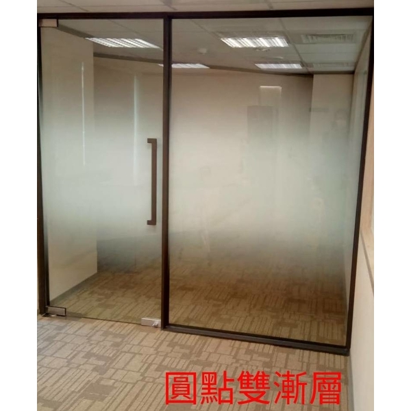 圓點雙建層玻璃貼紙-精晟有限公司
