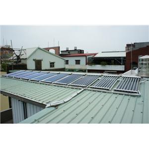 太陽能熱水器1000L-兆綠科技股份有限公司