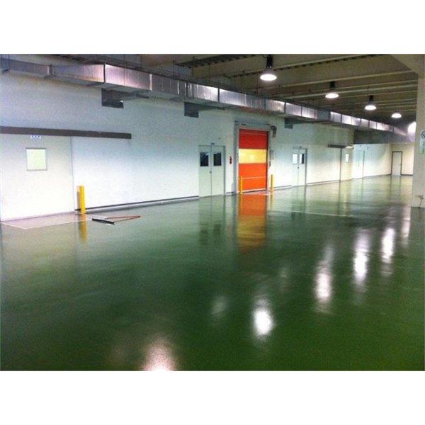 「優塗樂」瞬間固化地坪塗料+快乾型多彩地坪 - 用於生產廠房地坪工程-為柏林有限公司