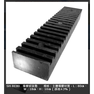 SH-RE80 橡膠卸貨墊-旭宏國際有限公司