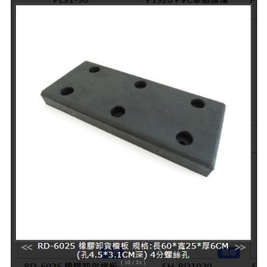 SH-RD6025橡膠卸貨檔板-旭宏國際有限公司