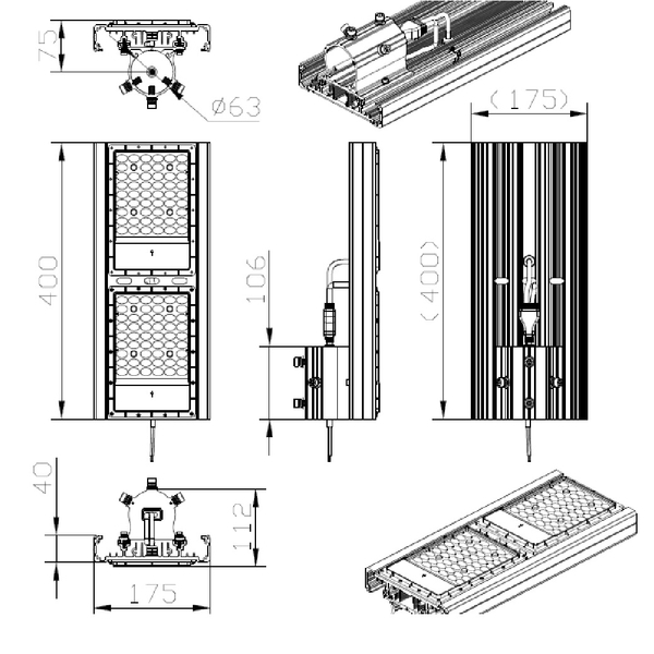 高光效LED路燈-興台光科技有限公司