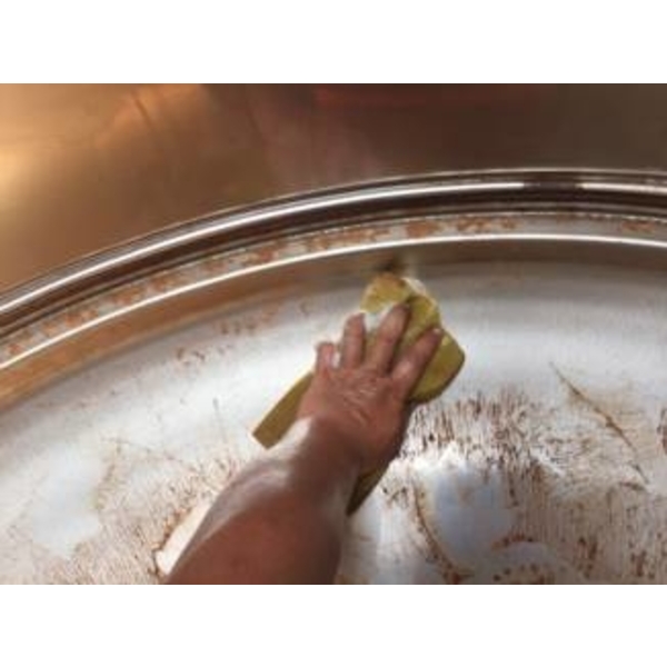 白鐵水塔清洗中 白鐵水塔清洗中