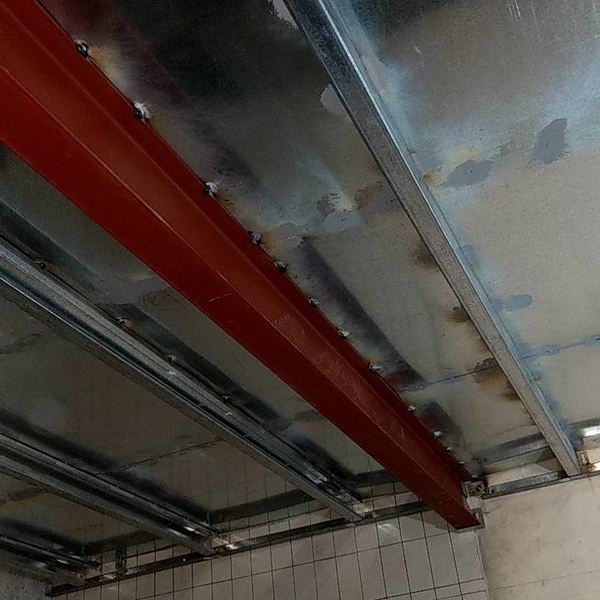 天花板鋼梁補強