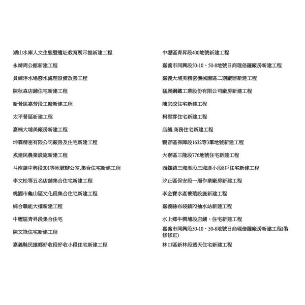 工程實績表4 工程實績表4