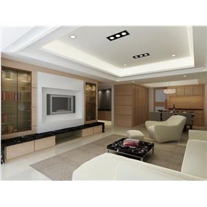 翔稜空間規劃-新店陳公館-客廳3D立體圖-翔稜室內裝修有限公司