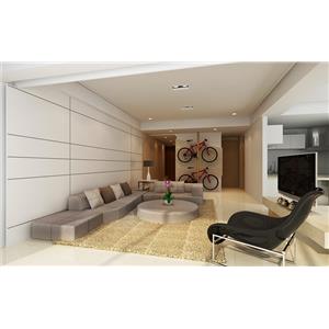 翔稜空間規劃-建國北路翁公館-客廳3D立體圖-翔稜室內裝修有限公司