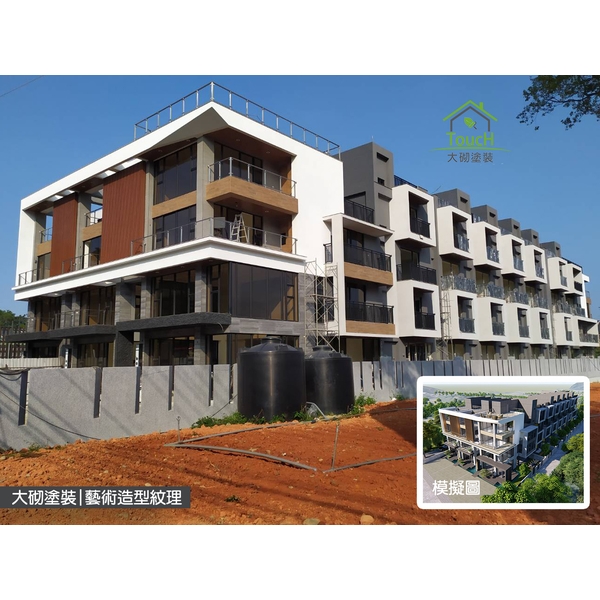仿石漆塗裝工程-大砌塗裝有限公司