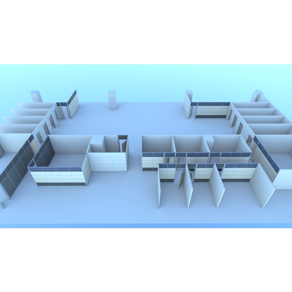 3D 系統高隔間設計 ／ 圖面繪製 ／ 空間規畫-肖恩實業有限公司