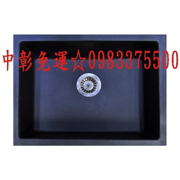 0983375500德國CARYSIL珂瑞C01-5001花崗岩防蟑方形水槽C01黑白香檳耐熱高硬度抗菌環保表面無毛細孔