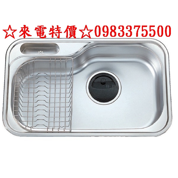 0983375500☆來電特價☆JT-S840R(右大) 韓國進口不銹鋼藝術水槽 sink韓國不鏽鋼水槽 吸音處理 啞光
