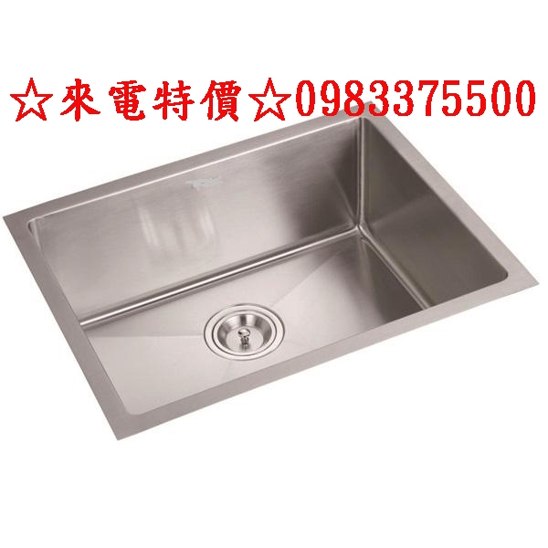 0983375500☆來電特價☆台灣Lofn Rindr KSSX-5000R 不銹鋼手工水槽 防汗靜音 500*450