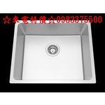 0983375500☆來電特價☆台灣Lofn Rindr YU-046方型不銹鋼吧台水槽 小水槽 防汗靜音540*440-優雅居家生活館