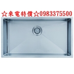 0983375500☆來電特價☆ELKAY美國進口不銹鋼水槽 EC-7845 厚度1.2防汗靜音780*450配件另購-優雅居家生活館