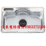0983375500☆來電特價☆ENZIK sink韓國不鏽鋼水槽 DJIS-850P 吸音處理不鏽鋼水槽 附贈配件-優雅居家生活館