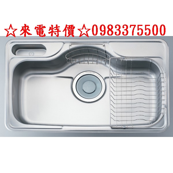 0983375500☆來電特價☆ENZIK sink韓國不鏽鋼水槽 EDS-850 P2加厚1.0mm不鏽鋼水槽吸音處理