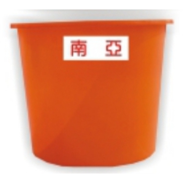 強化橘色塑膠桶(圓形) M-800 萬能桶、普利桶、耐酸桶、水桶、布車桶、運輸桶、養殖、PE桶、普力桶、萬能桶、運輸桶