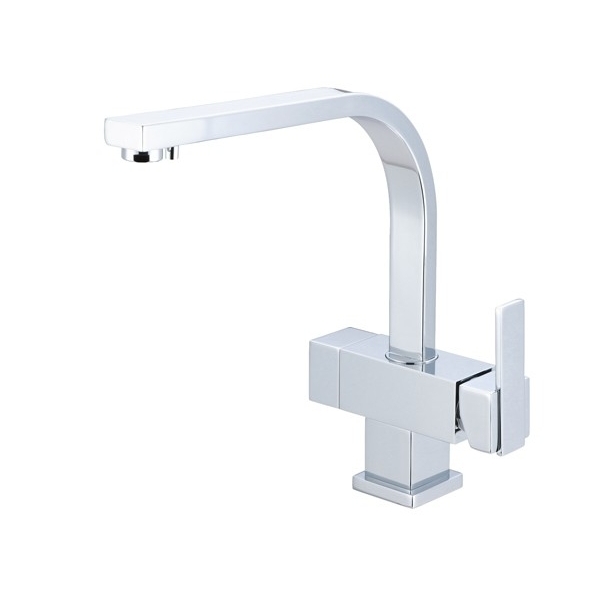 0983375500☆台灣Lofn Rindr 6105-35P-LF 無鉛方形廚房三用龍頭 可外接RO、濾水器 無鉛銅