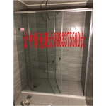 0983375500乾溼分離 無框橫移門兩片式,8mm 淋浴拉門 清強玻,W:152.5cm,H:190cm 未稅價,含安裝,不含門檻-優雅居家生活館
