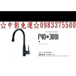 0983375500 德國CARYSIL 珂瑞 龍頭 F40-3001 黑色 可可 銅+烤漆處理 原廠公司貨 台中水龍頭-優雅居家生活館