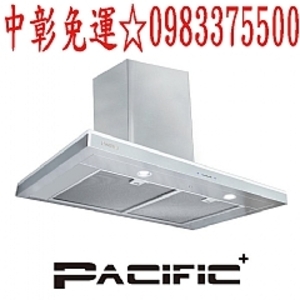 0983375500 PACIFIC+ PLU-M90AS 90公分LED掛壁排煙機 台中除油煙機、彰化除油煙機-優雅居家生活館