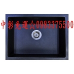 0983375500德國CARYSIL珂瑞C01-5001花崗岩防蟑方形水槽C01黑白香檳耐熱高硬度抗菌環保表面無毛細孔-優雅居家生活館