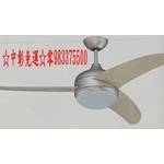 0983375500 金吉利古典藝術吊扇CF-34561N-LED 毛霧白玉玻璃 霧鋁銀 楓木 52附可調光RF遙控器-優雅居家生活館