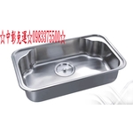0983375500☆多功能藝術水槽 歐化水槽系列-無安裝服務-SE-840-0厚度1.0mm／亞麻紋雙層提籠(有溢)-優雅居家生活館