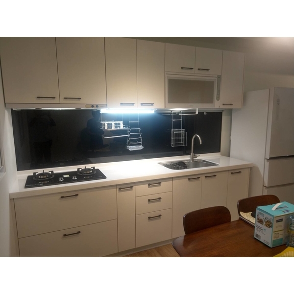 櫥具+層板燈+系統櫃+推拉門衣櫃-品居不銹鋼系統櫥俱企業社