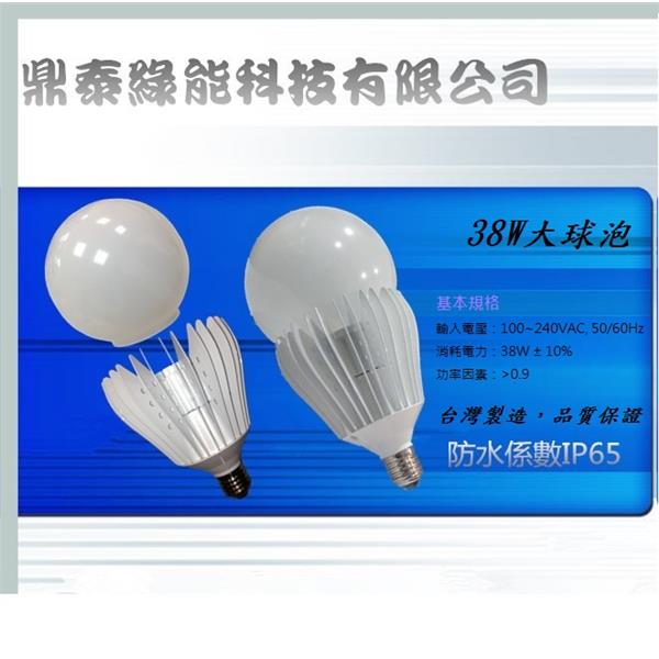 LED 防水燈泡38W