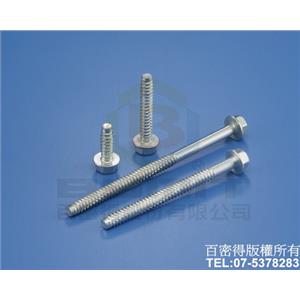 複合不銹鋼半自鑽攻牙螺絲-平尾-百密得股份有限公司