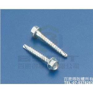 複合不銹鋼自鑽攻牙螺絲-1號尾-百密得股份有限公司