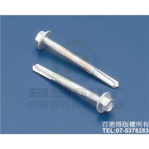 複合不銹鋼自鑽攻牙螺絲-5號尾-百密得股份有限公司