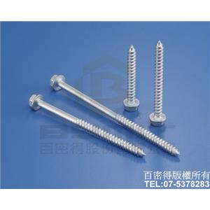 複合不銹鋼半自鑽攻牙螺絲-尖尾-百密得股份有限公司