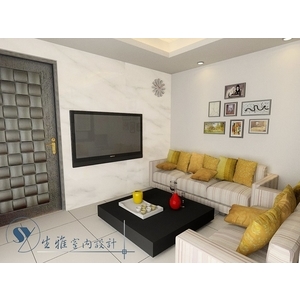 客廳裝潢3D圖-生雅室內裝修企業社