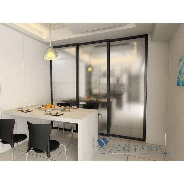 廚房餐廳 3D圖