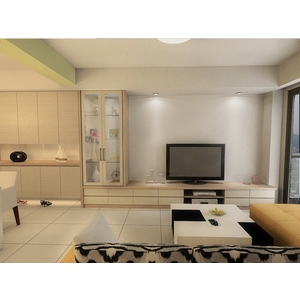 客廳設計3D圖-生雅室內裝修企業社