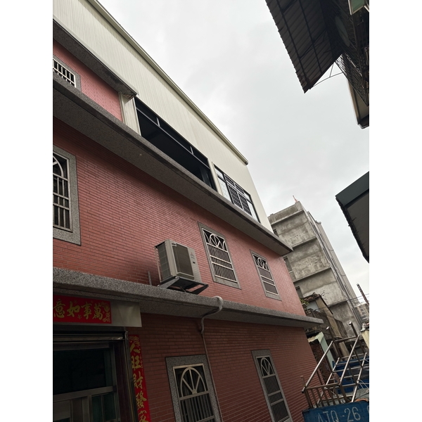 屋頂白鐵烤漆搭建工程