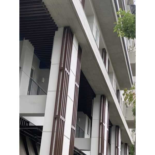 外牆造型格柵工程