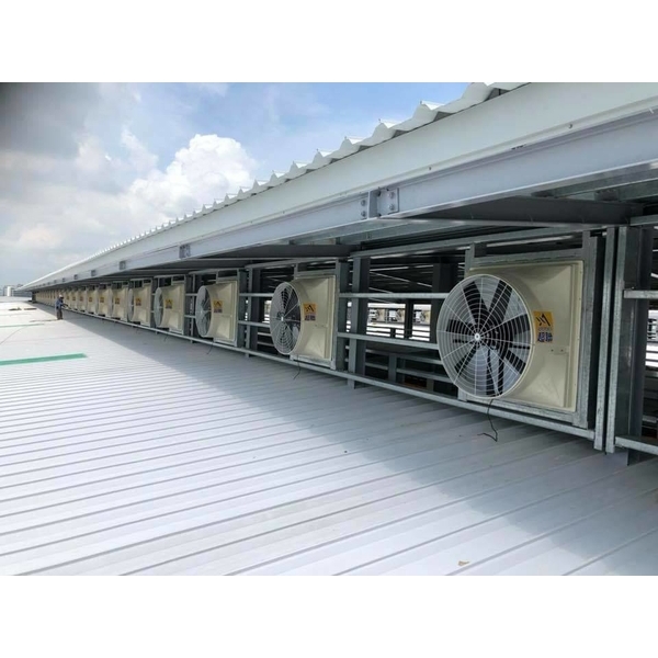 電鍍工廠屋頂排風-東悅通風設備有限公司
