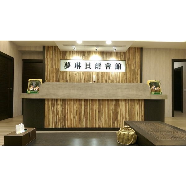 櫃檯及形象牆 櫃檯及形象牆